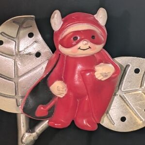 Vintage Cute Little Devil Pin